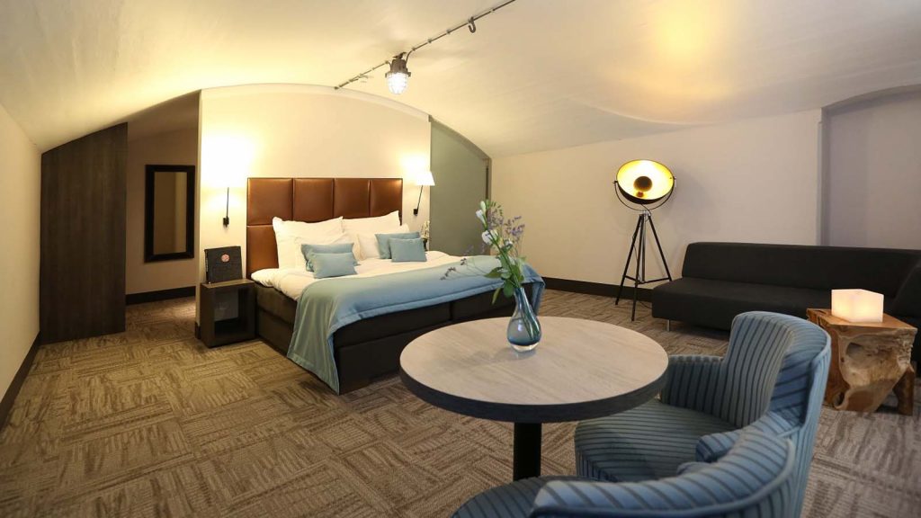 Luxe hotelkamer wellnesshotel Fort Resort Beemster